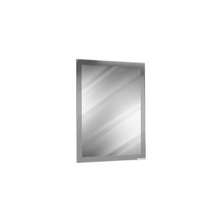 Doppelspiegeltüre 49,8 x 76 cm, Band links zu Spiegelschrank Axara Modell AX 3 / 100