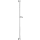 Duschengleitstange Set Alterna rondo, 110 cm verchromt