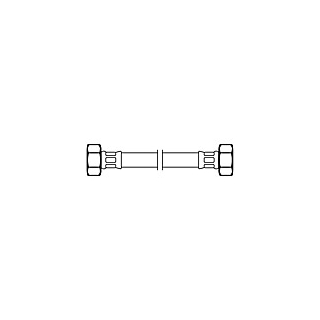 NEOFLEX® CRG Panzerschlauch DN8 IG x IG 1/2 X 1/2 50 CM