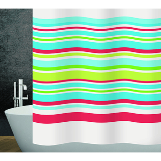 diaqua® Duschvorhang Textil Stripes 120 X 200 CM