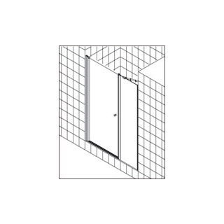 Tür 1-flg. SMARAGD IBIZA SMI2 SOR (Mass lt. Skizze) WEM max. 1450 mm, Höhe 1851 - 2050 mm