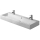 Aufsatzdoppelwandbecken Duravit VERO 045412-00/26 weiss