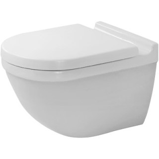 Wand-WC Tiefspüler Duravit STARCK 3 222509-00.1 weiss WonderGliss