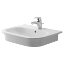 Einbaubecken Duravit D-CODE 033754-00 weiss