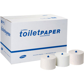 Toilettenpapier SMARAGD XIBU 411080090000 weiss, 2-lagig, 1 KRT = 42 ROLLEN
