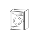 Unterbau für Waschmaschine Vanity Bocco Lavadora