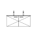 Unterbau VENTICELLO TORO 96,0 x 48,0 x 48,5 cm