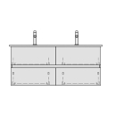 Unterbau VENTICELLO TORO 116,0 x 54,0 x 48,5 cm