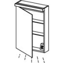SpiegelschrankAlterna format LED plusmit...