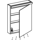 SpiegelschrankAlterna format LED plusmit...
