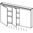 SpiegelschrankAlterna format LED plusmit...