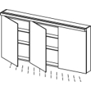SpiegelschrankAlterna format LED plusmit...
