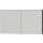 LED-Spiegelschrank 2 türig OPTIMA X OSPSD2120M5033 1200x658x168mm, grau lackmatt