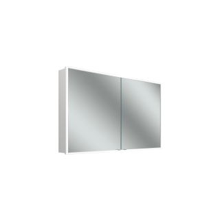 Spiegelschrank Alternaviso LED plus, UP, 50/50Breite 101,3 cm2 Doppelspiegeltüren