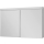 Spiegelschrank DUPLEX NEW LED 130 x 75,5 x 12,5 cm