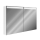 Spiegelschrank CUBANGO LED 120 x 78,5 x 13 cm