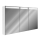 Spiegelschrank CUBANGO LED 130 x 78,5 x 13 cm